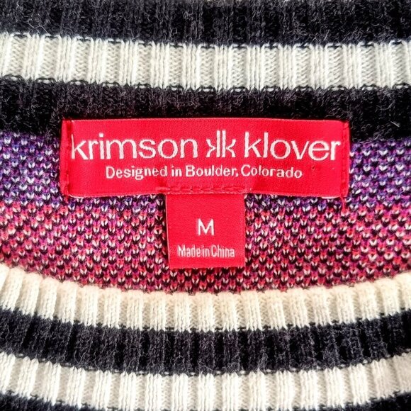 Krimson Klover Merino Cotton Silk Crew Neck Sweater - Picture 4 of 6